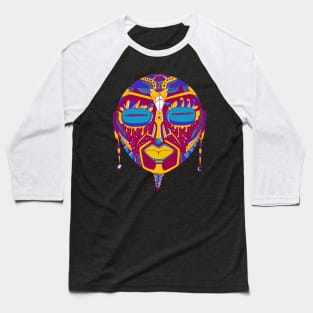 Triad African Mask 2 Baseball T-Shirt